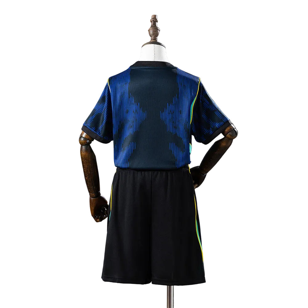 KIT INFANTIL DO BRASIL 26/27 AZUL E PRETO
