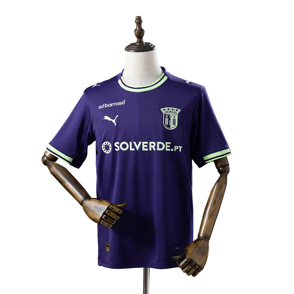 CAMISOLA DO BRAGA 25/26 ROXO