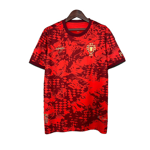 CAMISOLA DA SELEÇÃO DE PORTUGAL 24/25 EDIÇÃO ESPECIAL VERMELHO