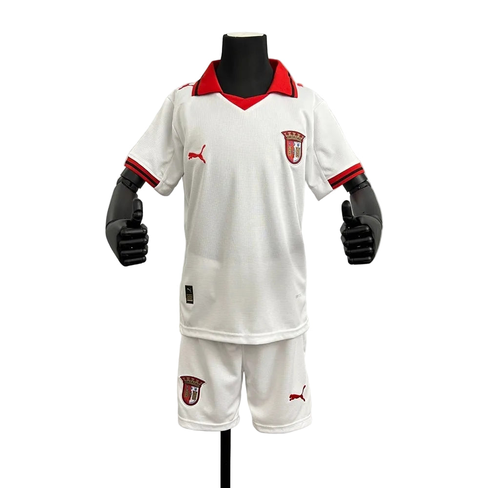 KIT INFANTIL DO BRAGA 25/26 BRANCO