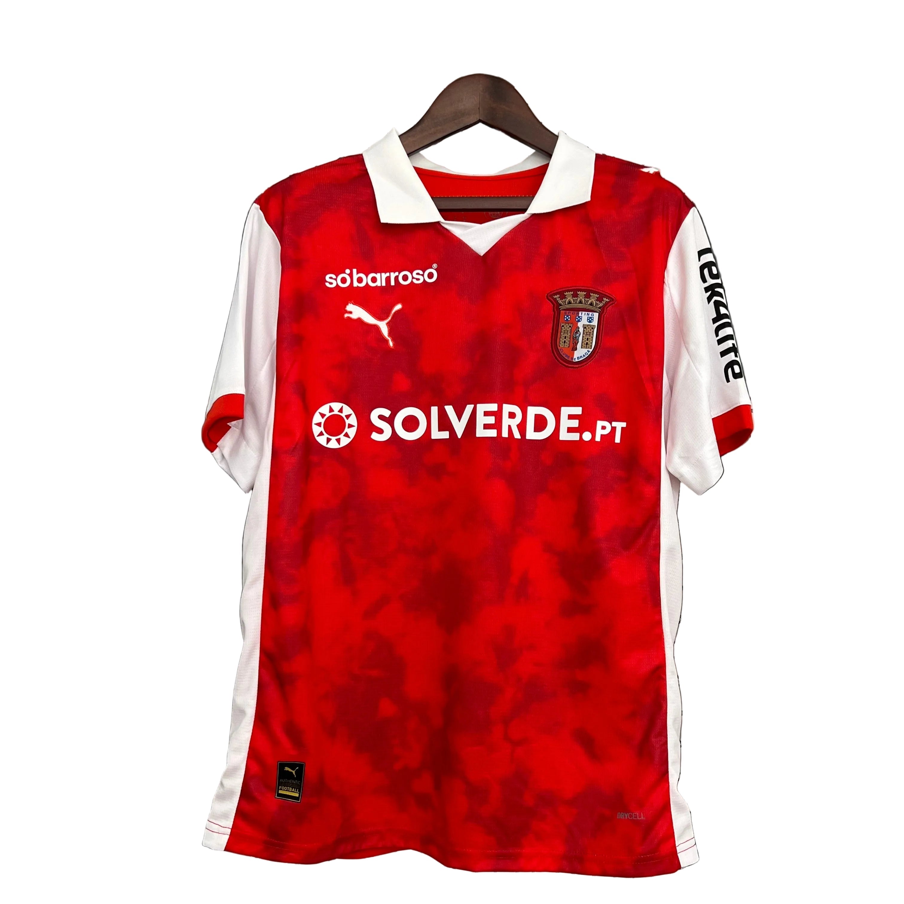 CAMISOLA DO BRAGA 25/26 VERMELHO