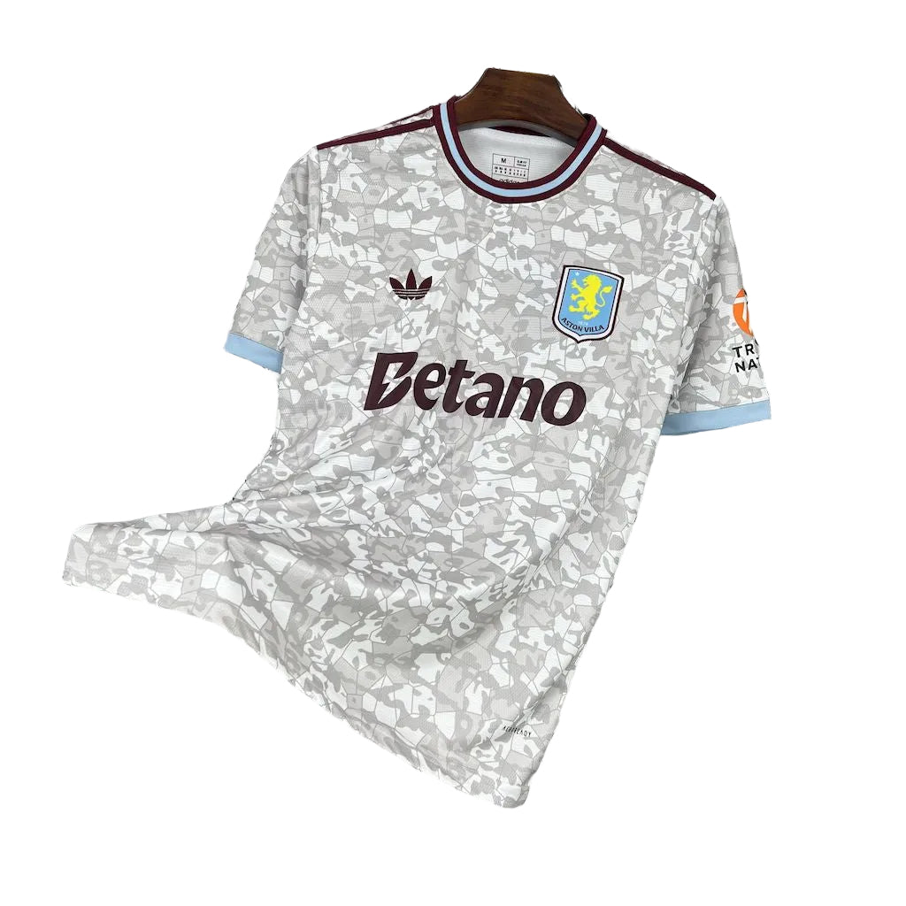 CAMISOLA DO ASTON VILLA 25/26 CINZA
