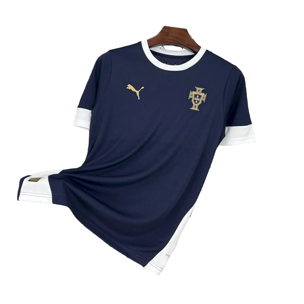 CAMISOLA DA SELEÇÃO DE PORTUGAL 25/26 TREINO AZUL