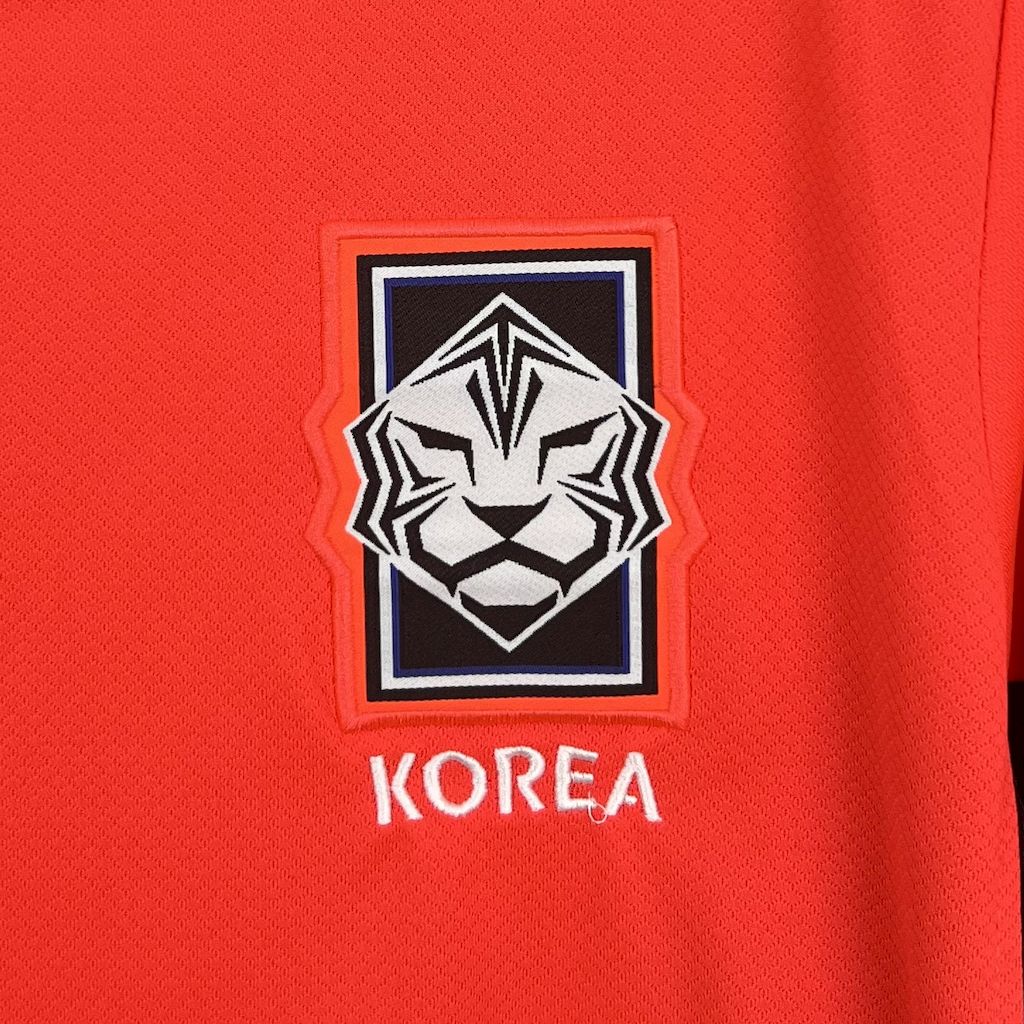 CAMISOLA DA SELEÇÃO DA KOREA 25/26 VERMELHO
