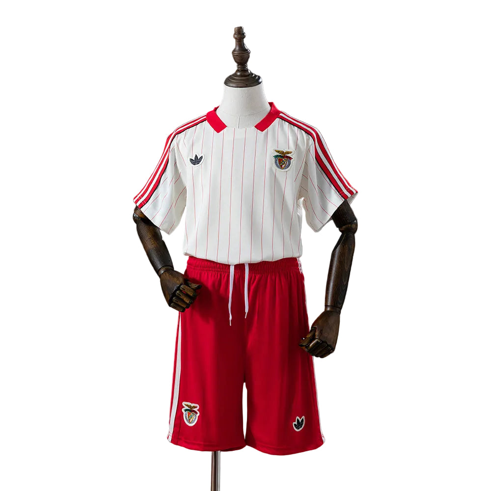 KIT INFANTIL DO BENFICA 25/26 EDIÇÃO ESPECIAL VERMELHO E BRANCO