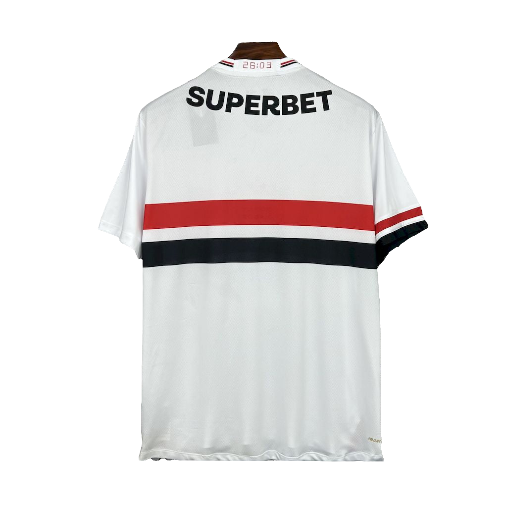CAMISOLA DO SÃO PAULO 25/26 BRANCO