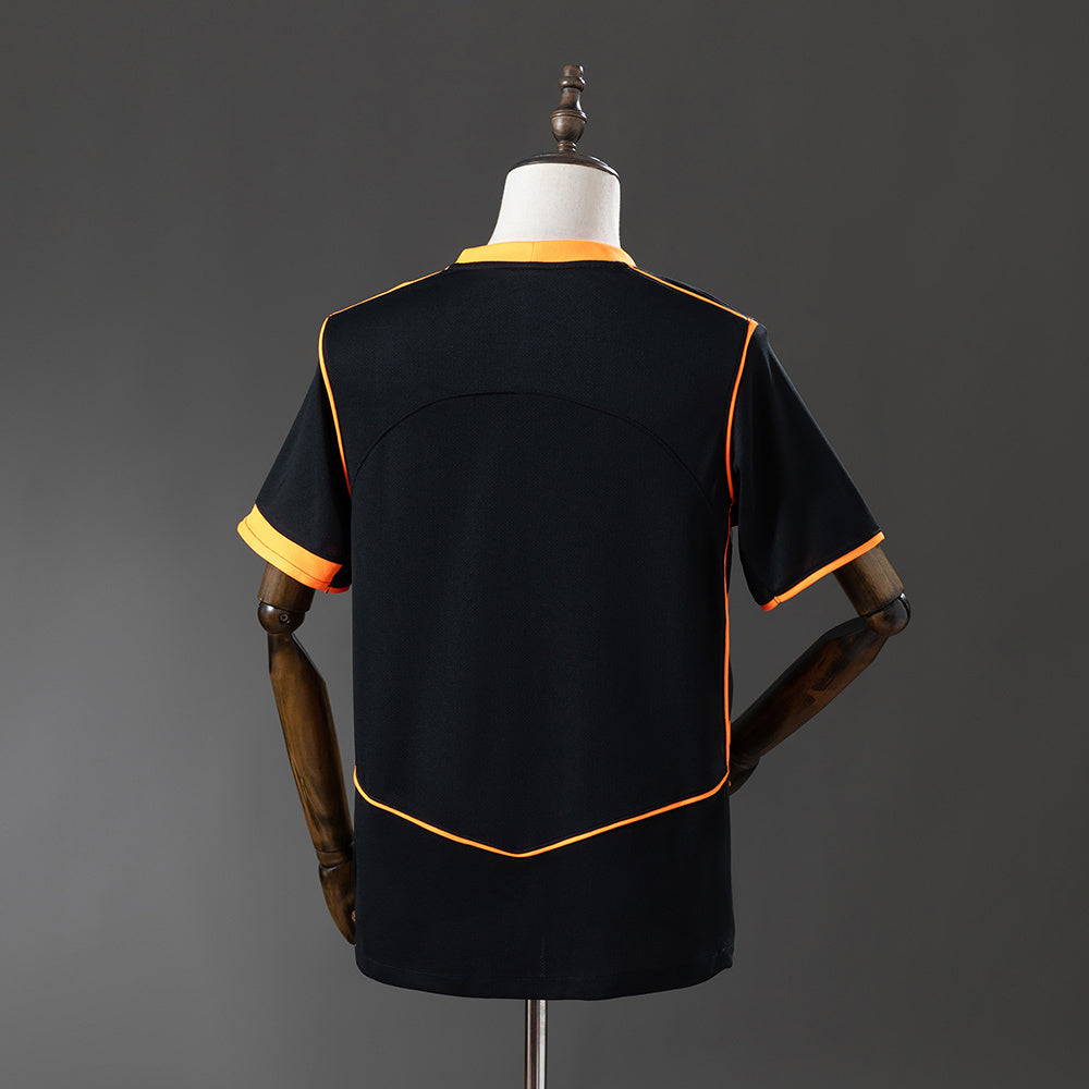 CAMISOLA DO CORINTHIANS 25/26 PRETO E LARANJA