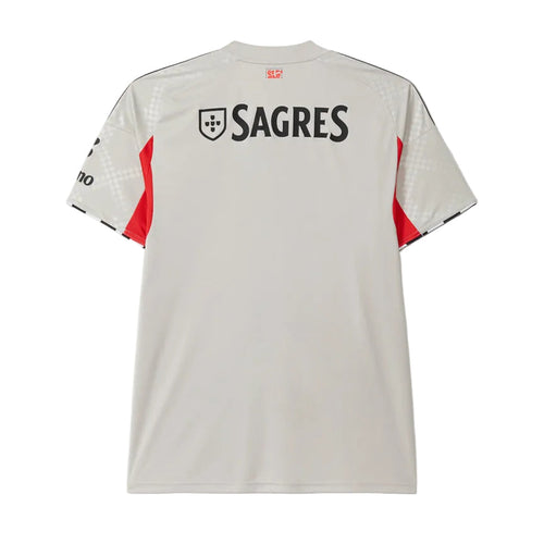 Camisola Alternativa Bege SL Benfica 2025-2026