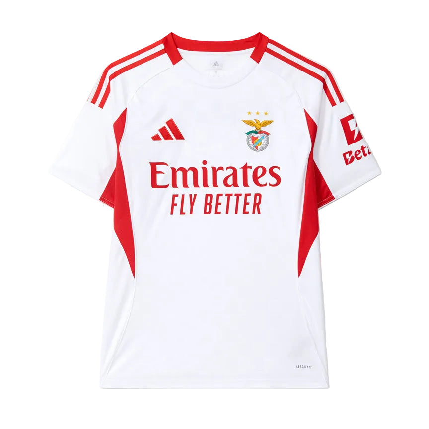 Camisola Alternativa Branca SL Benfica 2025-2026