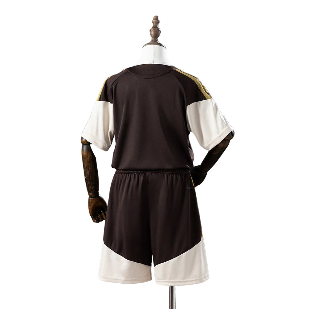 KIT INFANTIL DO FLAMENGO 26/27 TREINO CASTANHO